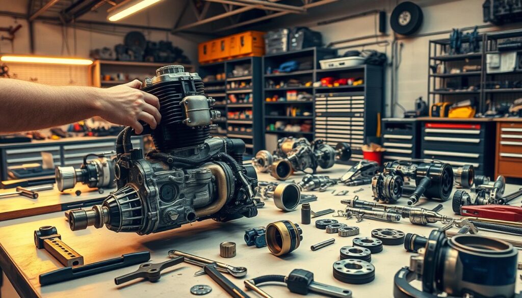 engine rebuild and maintenance