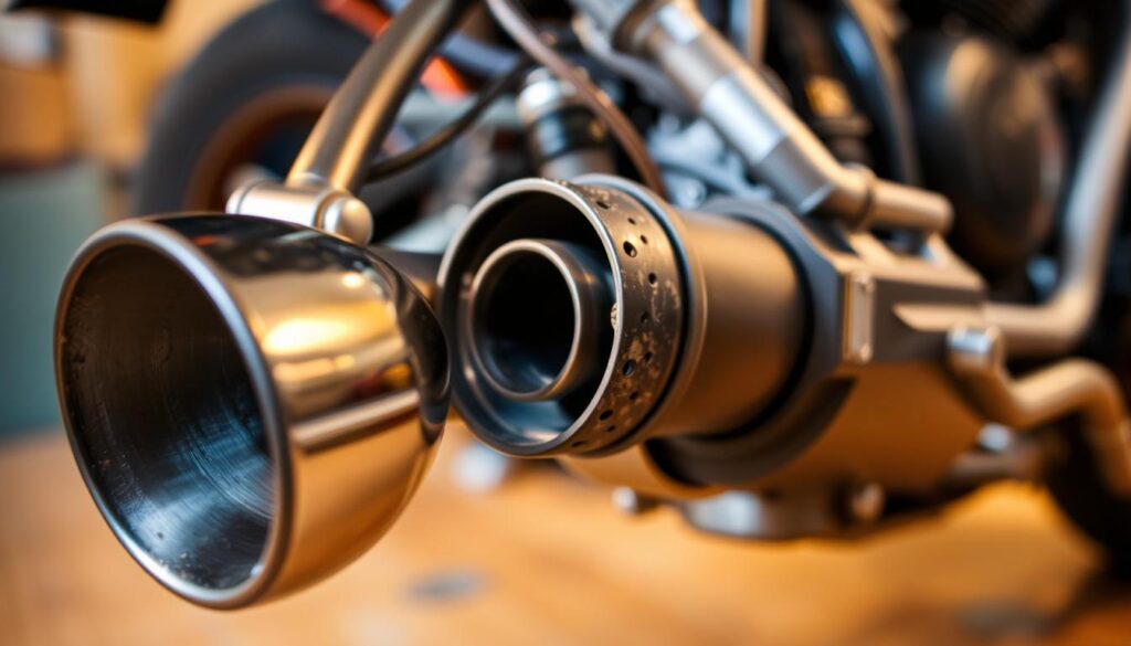 motorcycle exhaust system