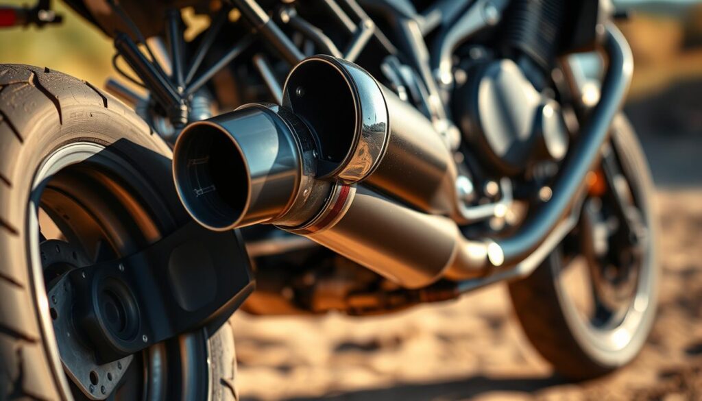 motorcycle exhaust system