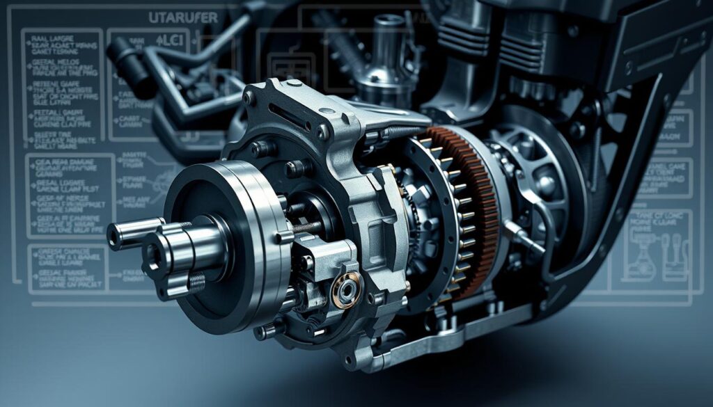 motorcycle gearbox features