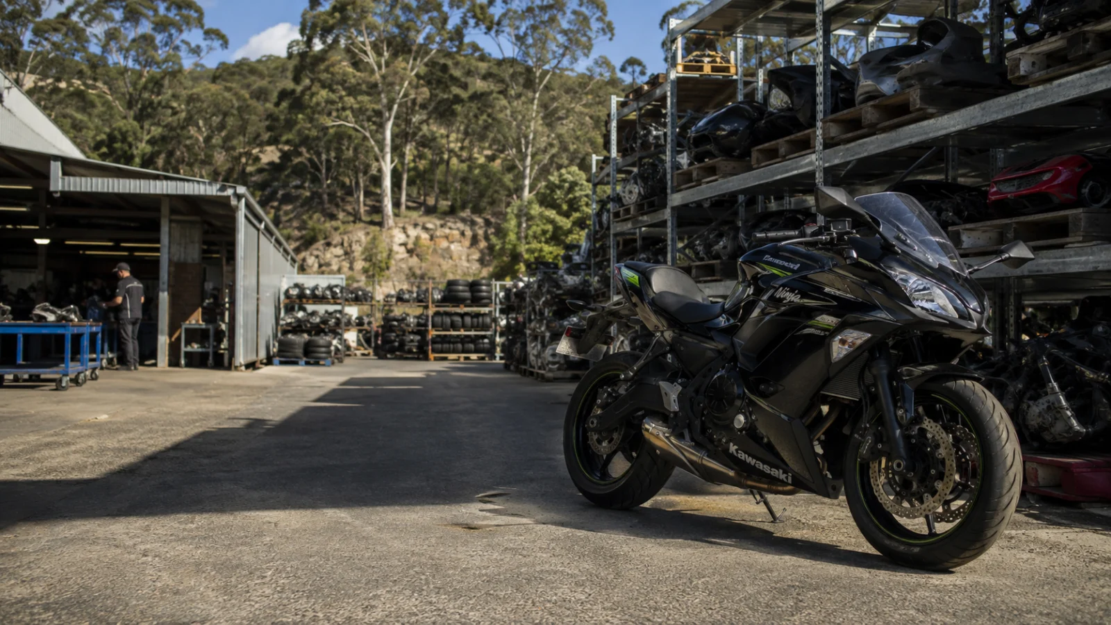 Australian motorcycle wreckers workshop serving Ballina