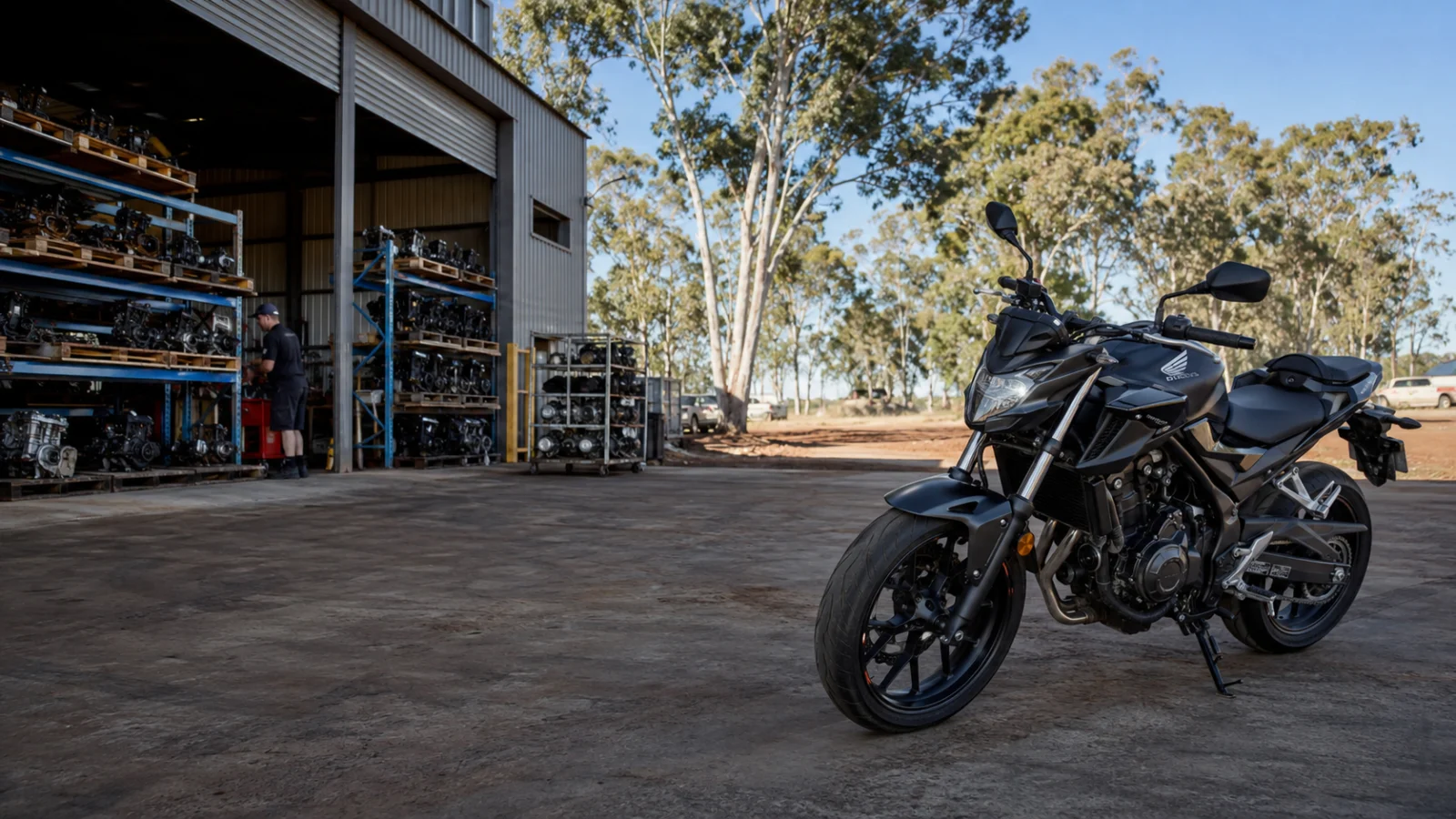 Australian motorcycle wreckers workshop serving Dubbo